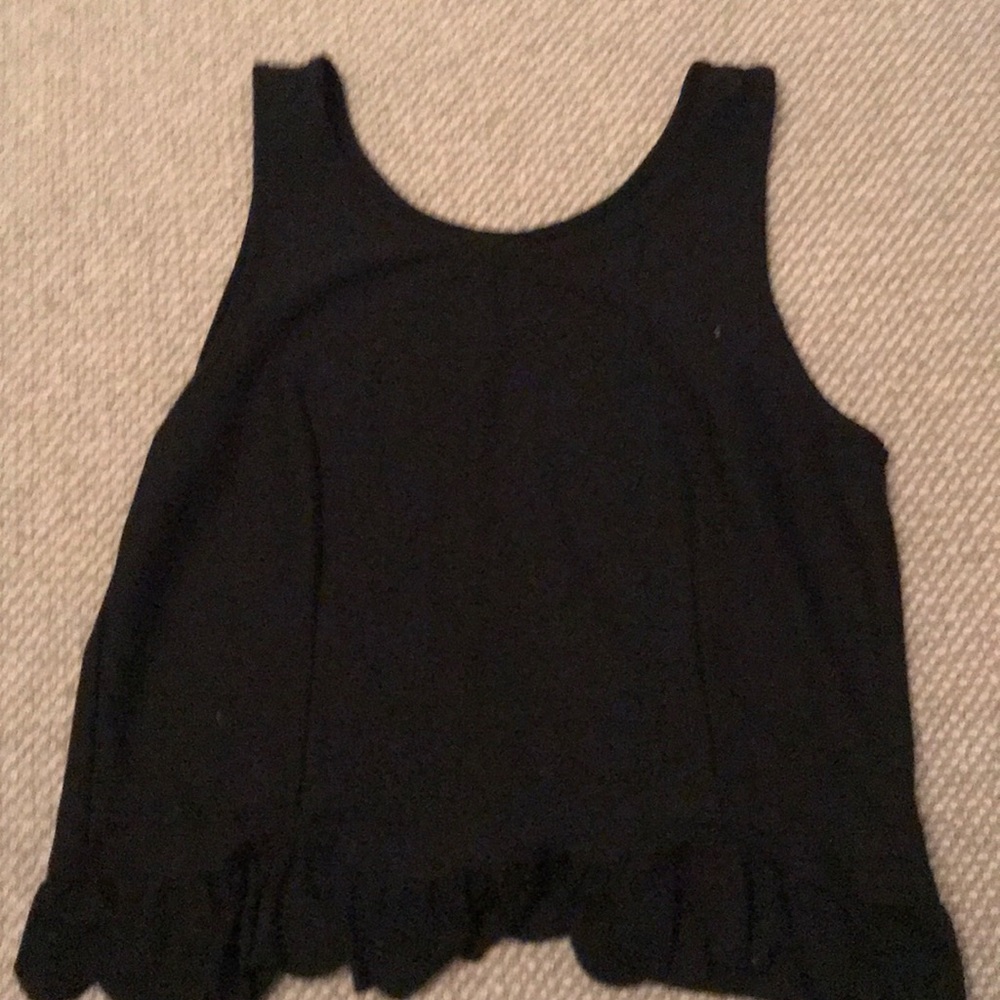 Black topshop tank